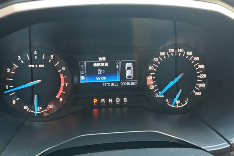 Used Ford Edge 2017 EcoBoost 245 Two-Drive Platinum Edition 5 Seats Instrument Cluster