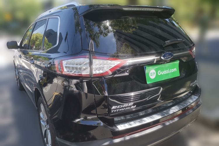 Used Ford Edge 2017 EcoBoost 245 Four-Wheel-Drive Flagship 7-Seater Rear Left 45 Deg