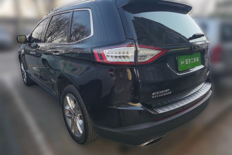 Used Ford Edge 2017 EcoBoost 245 Four-Wheel-Drive Flagship 7-Seater Rear Left 45 Deg