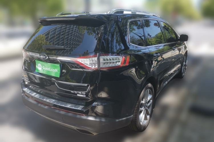 Used Ford Edge 2017 EcoBoost 245 Four-Wheel-Drive Flagship 7-Seater Rear Right 45 Deg