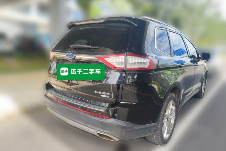 Used Ford Edge 2017 EcoBoost 245 Four-Wheel-Drive Flagship 7-Seater Rear Right 45 Deg