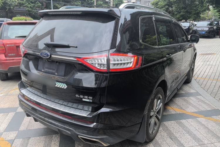 Used Ford Edge 2017 EcoBoost 245 Four-Wheel Drive Sporty 7-Seater Rear Right 45 Deg