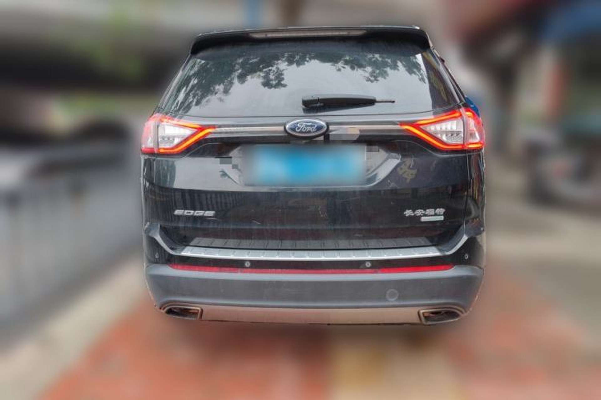 Used Ford Edge 2017 EcoBoost 245 Two-Wheel-Drive Sporty 7-Seater Rear