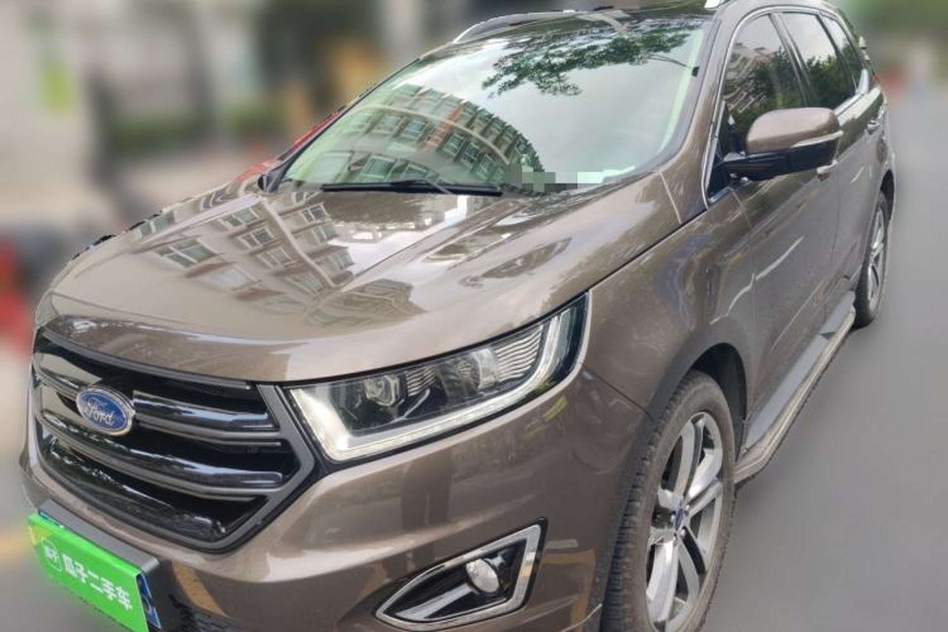 Used Ford Edge 2017 EcoBoost 245 Two-Wheel-Drive Sporty 7-Seater Front Left 45 Deg
