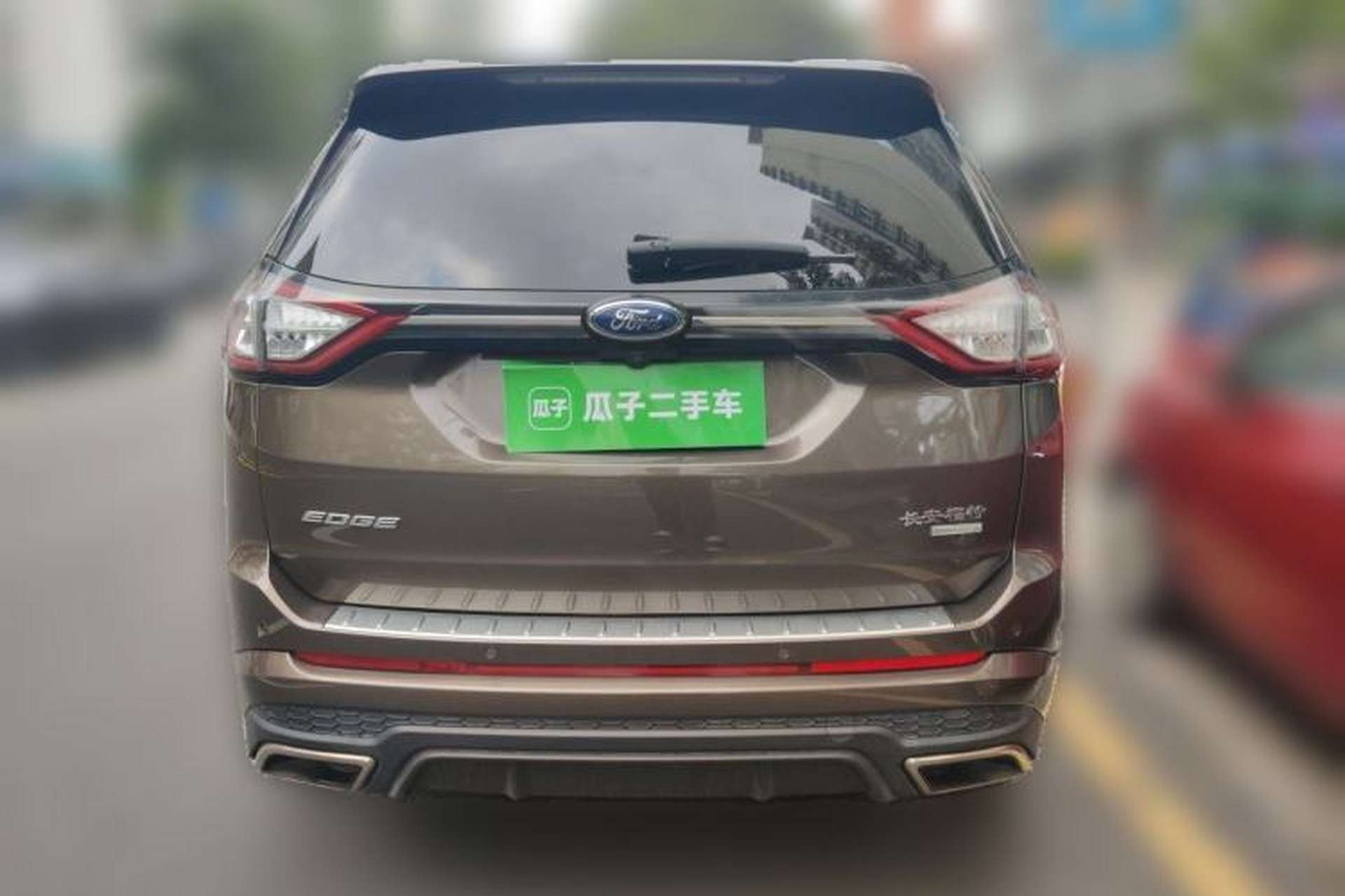 Used Ford Edge 2017 EcoBoost 245 Two-Wheel-Drive Sporty 7-Seater Rear