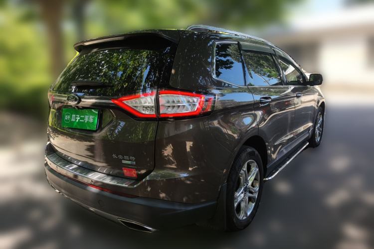 Used Ford Edge 2017 EcoBoost 245 Four-Wheel Drive Sporty 7-Seater Rear Right 45 Deg