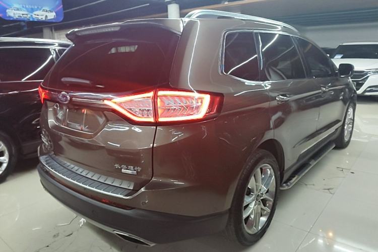 Used Ford Edge 2017 EcoBoost 245 Four-Wheel-Drive Flagship 7-Seater Rear Right 45 Deg
