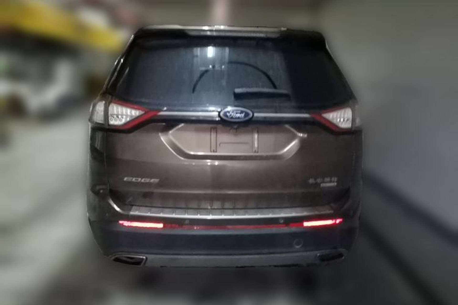 Used Ford Edge 2017 EcoBoost 245 Two-Wheel-Drive Sporty 7-Seater Rear