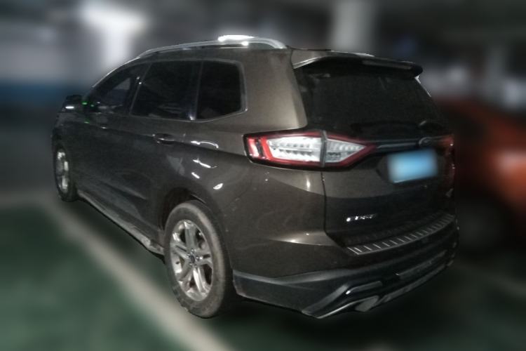 Used Ford Edge 2017 EcoBoost 245 Four-Wheel-Drive Flagship 7-Seater Rear Left 45 Deg
