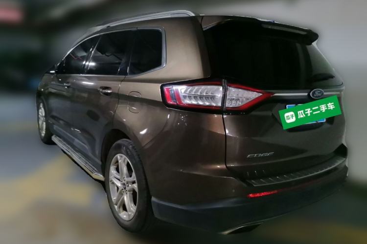 Used Ford Edge 2017 EcoBoost 245 Two-Wheel-Drive Sporty 7-Seater Rear Left 45 Deg