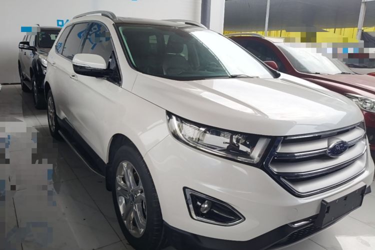 Used Ford Edge 2017 EcoBoost 245 Four-Wheel Drive Sporty 7-Seater Front Right 45 Deg