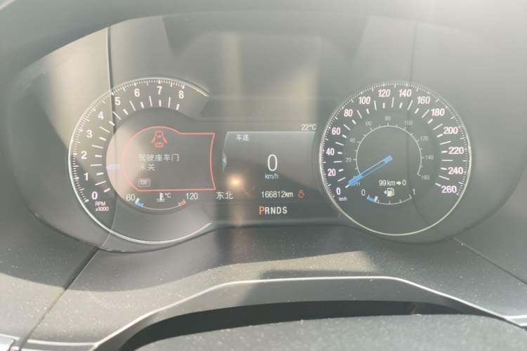 Used Ford Edge 2017 EcoBoost 245 Four-Wheel-Drive Flagship 7-Seater Instrument Cluster