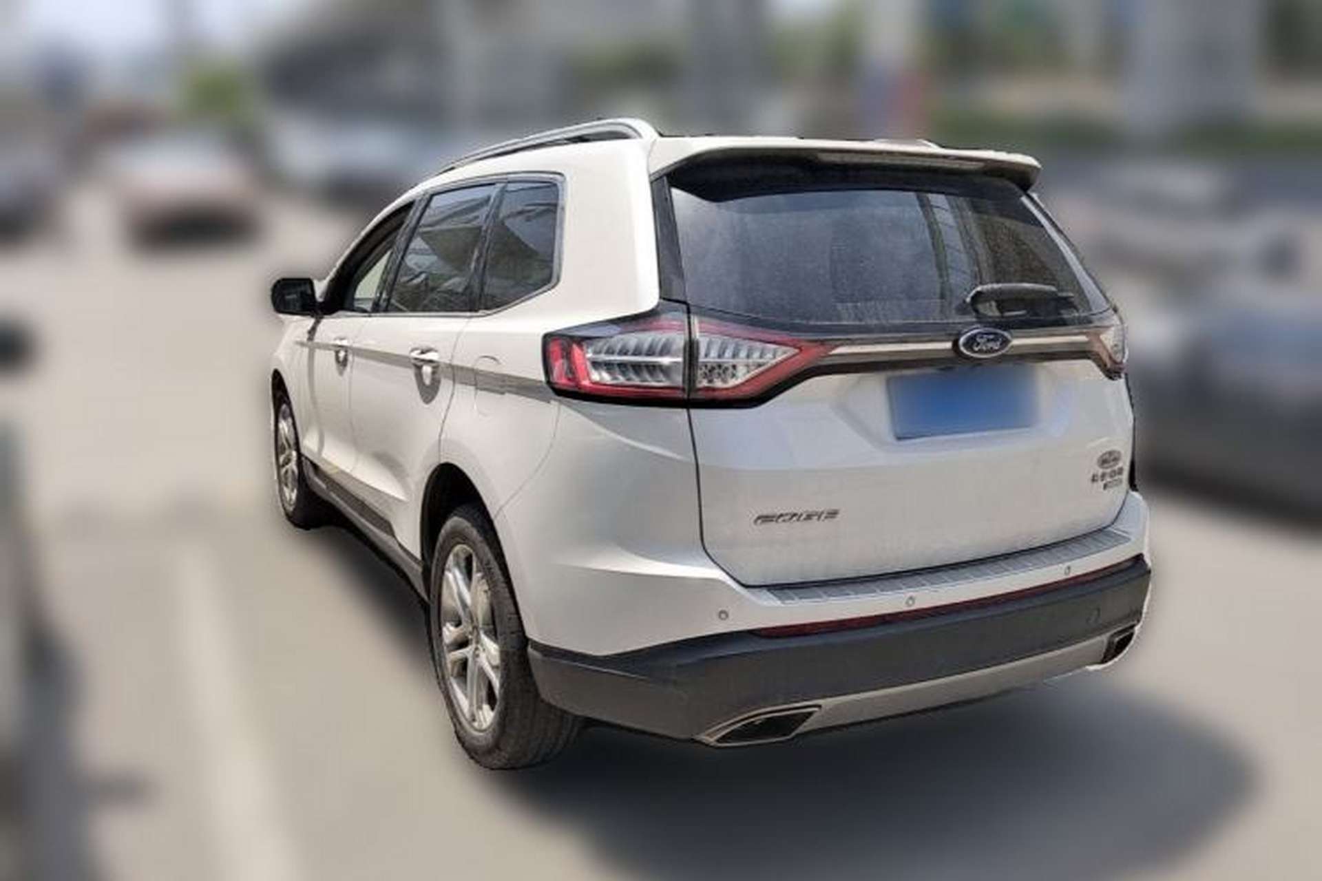 Used Ford Edge 2017 EcoBoost 245 Two-Wheel-Drive Sporty 7-Seater Rear Left 45 Deg