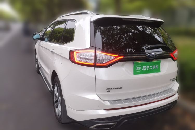 Used Ford Edge 2017 EcoBoost 245 Two-Wheel-Drive Sporty 7-Seater Rear Left 45 Deg