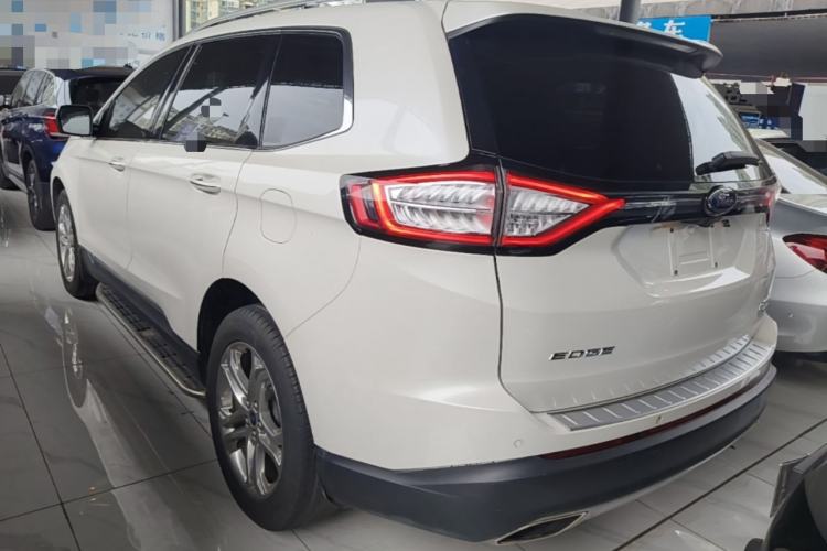 Used Ford Edge 2017 EcoBoost 245 Four-Wheel Drive Sporty 7-Seater Rear Left 45 Deg