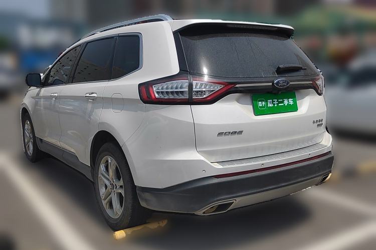 Used Ford Edge 2017 EcoBoost 245 Two-Wheel-Drive Sporty 7-Seater Rear Left 45 Deg