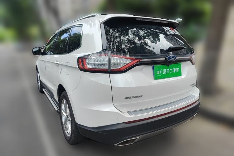 Used Ford Edge 2017 EcoBoost 245 Four-Wheel Drive Sporty 7-Seater Rear Left 45 Deg