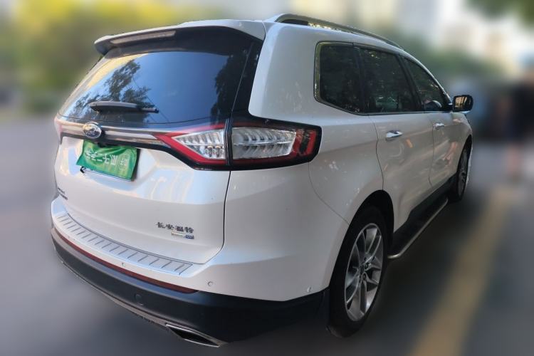 Used Ford Edge 2017 EcoBoost 245 Four-Wheel-Drive Flagship 7-Seater Rear Right 45 Deg