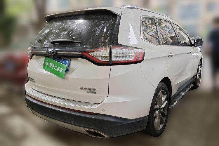 Used Ford Edge 2017 EcoBoost 245 Four-Wheel-Drive Flagship 7-Seater Rear Right 45 Deg
