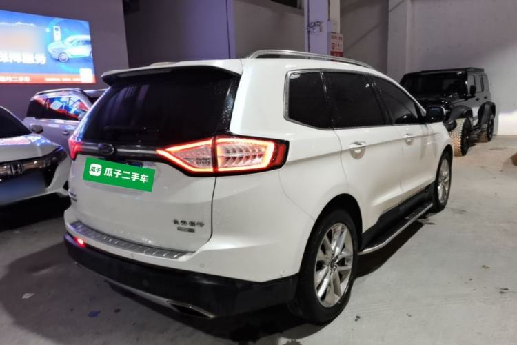 Used Ford Edge 2017 EcoBoost 245 Four-Wheel-Drive Flagship 7-Seater Rear Right 45 Deg