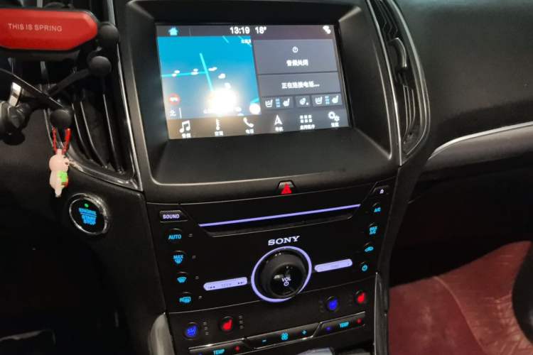 Used Ford Edge 2018 EcoBoost 245 4x4 Titanium Plus 7-Seater China V Standard Audio And AC Panel