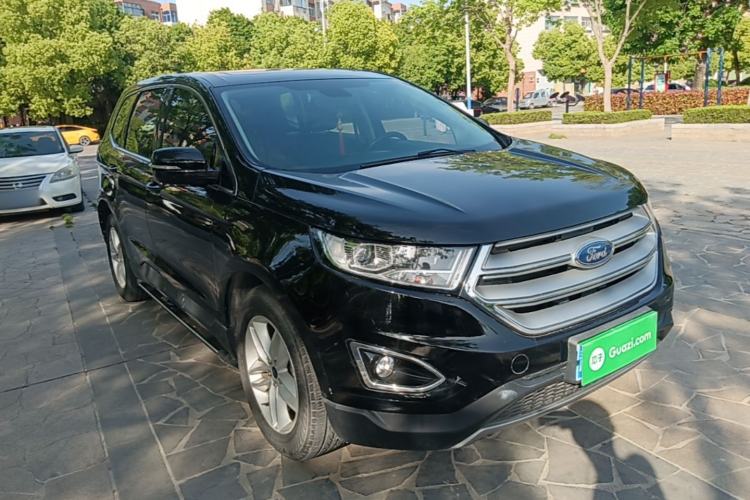 Used Ford Edge 2018 EcoBoost 245 Two-Wheel-Drive Platinum Edition 7-Seater China V Emission Standard Front Right 45 Deg