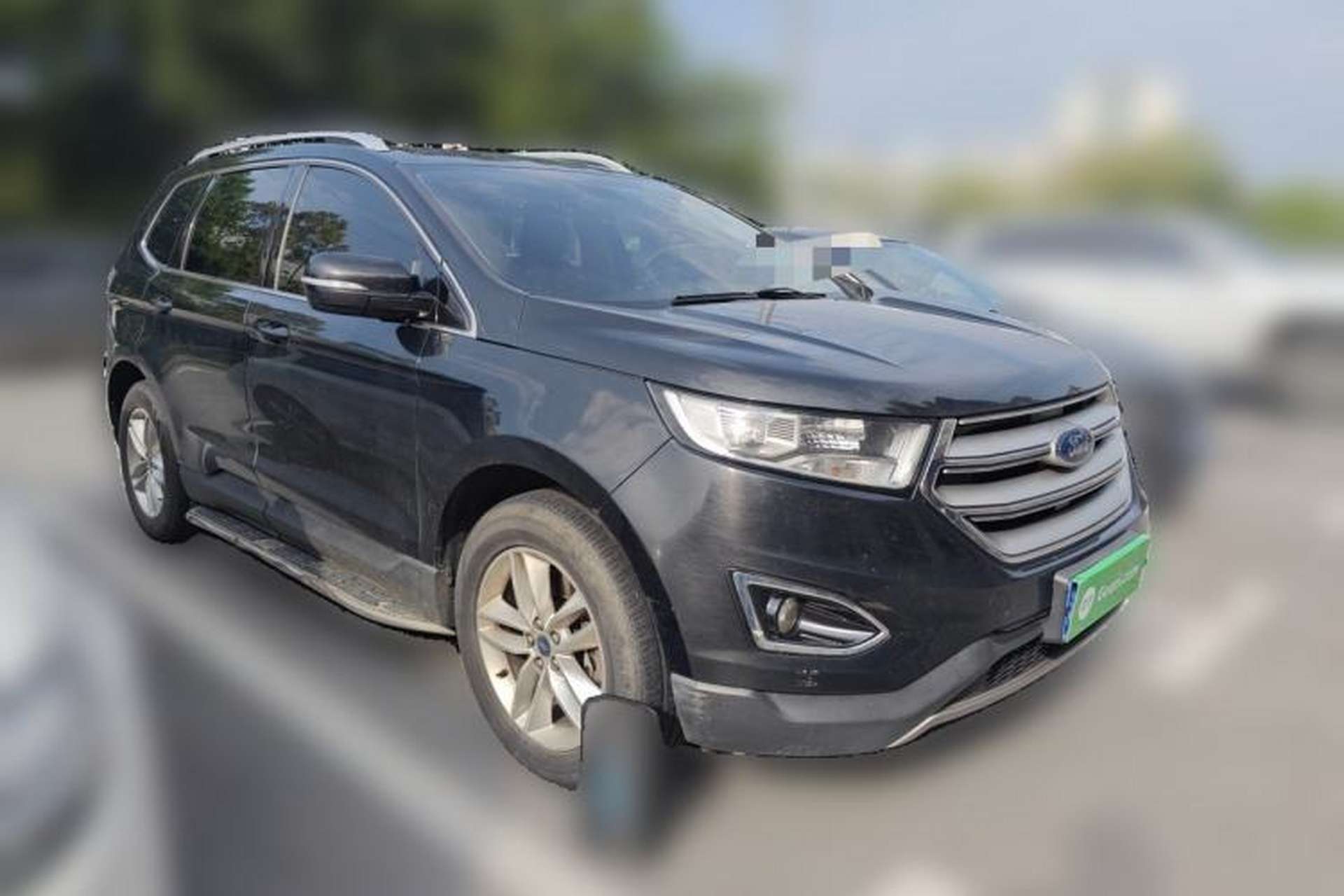 Used Ford Edge 2018 EcoBoost 245 Two-Wheel-Drive Platinum Edition 5 Seats Front Right 45 Deg