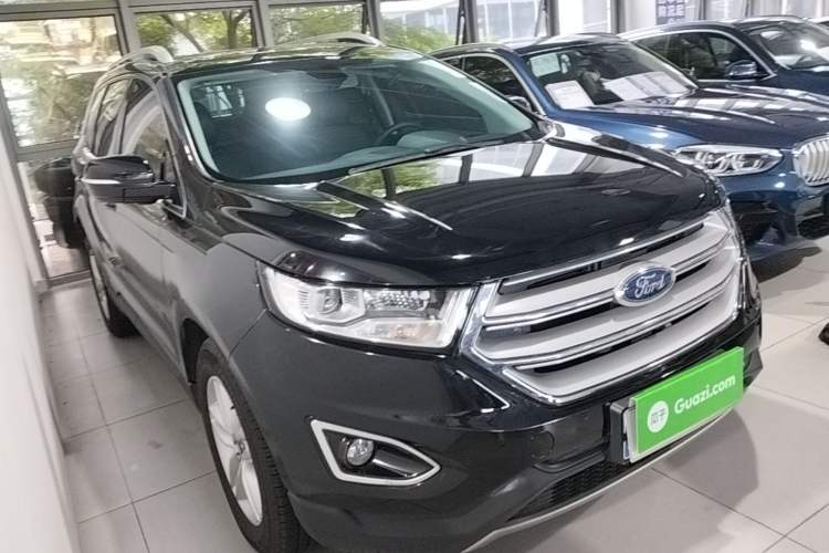 Used Ford Edge 2018 EcoBoost 245 Two-Wheel-Drive Platinum Edition 7-Seater China V Emission Standard Front Right 45 Deg