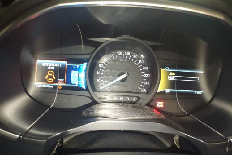 Used Ford Edge 2018 EcoBoost 245 Two-Wheel-Drive Sporty 7-Seater Instrument Cluster
