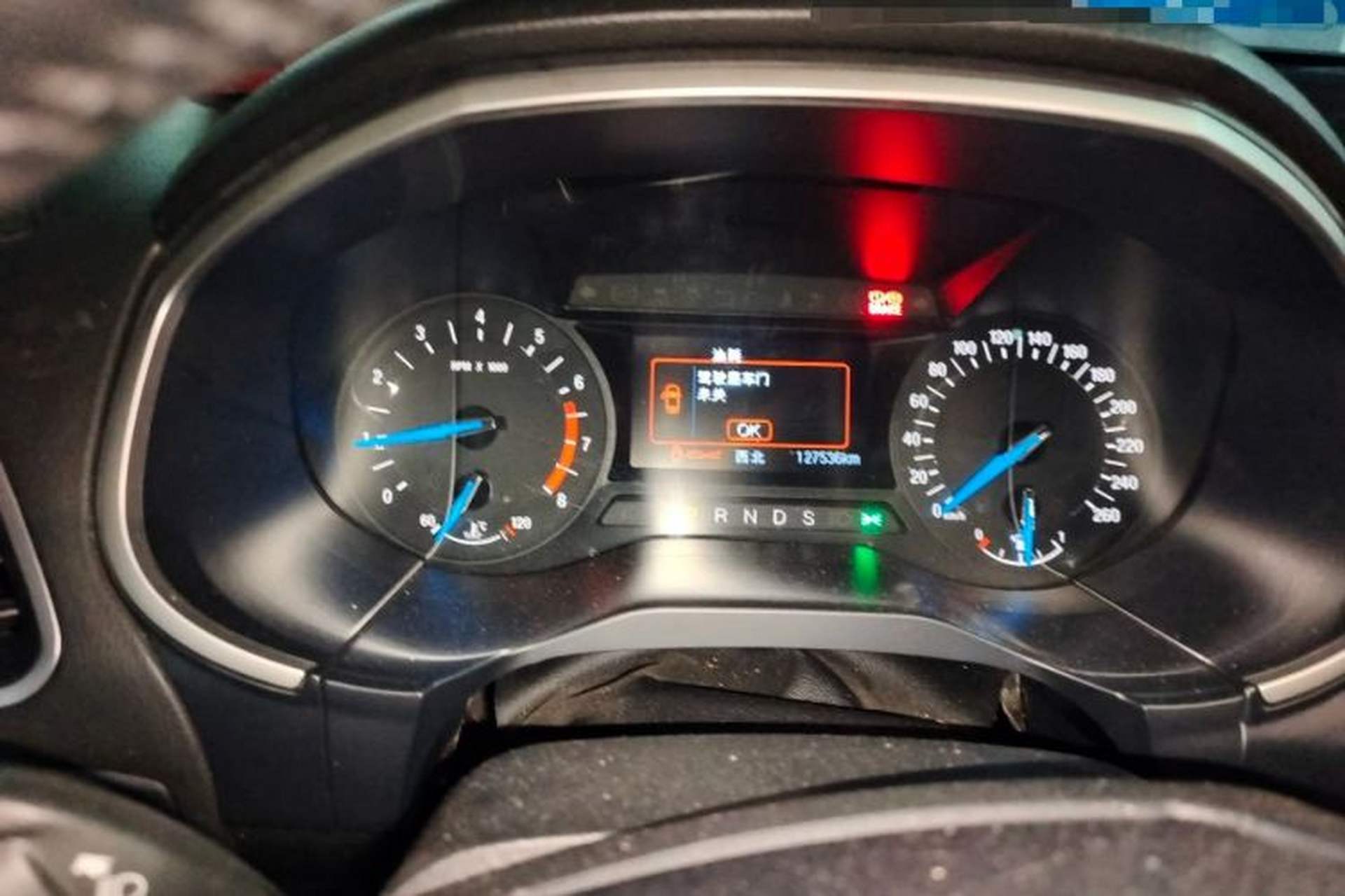 Used Ford Edge 2018 EcoBoost 245 Two-Wheel-Drive Platinum Edition 7-Seater China V Emission Standard Instrument Cluster