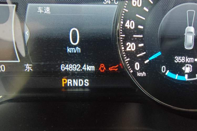 Used Ford Edge 2018 EcoBoost 245 4x4 Titanium Plus 7-Seater China V Standard Odometer Close Up