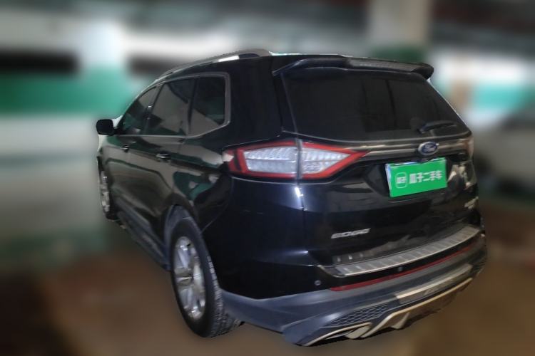 Used Ford Edge 2018 EcoBoost 245 Four-Wheel Drive Titanium 7-Seater Rear Left 45 Deg