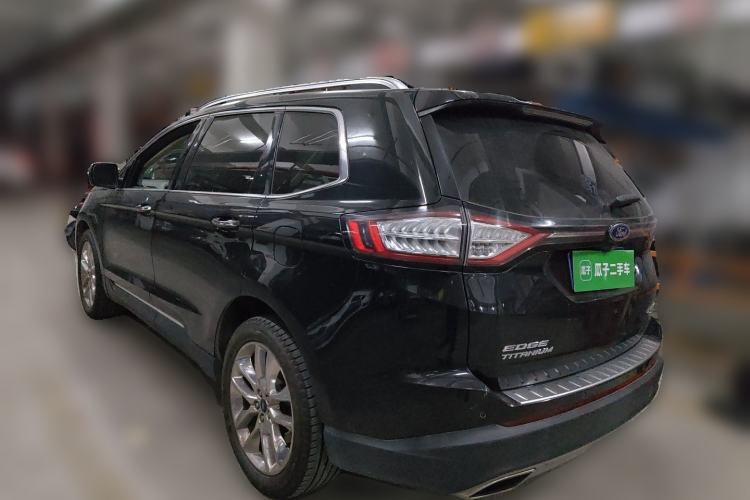 Used Ford Edge 2018 EcoBoost 245 Four-Wheel Drive Titanium 7-Seater Rear Left 45 Deg