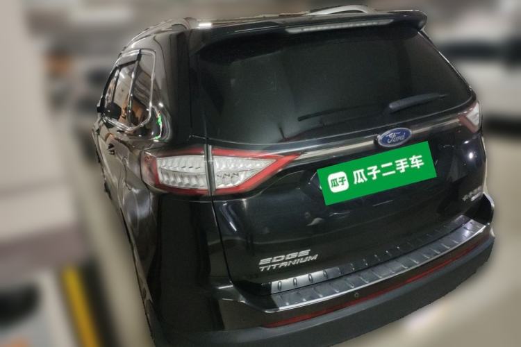 Used Ford Edge 2018 EcoBoost 245 Four-Wheel Drive Titanium 7-Seater Rear Left 45 Deg