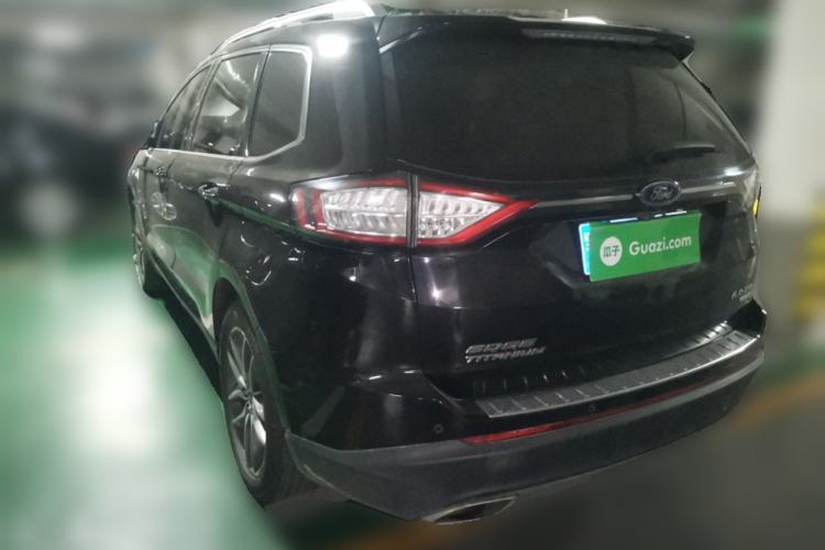 Used Ford Edge 2018 EcoBoost 245 Four-Wheel Drive Titanium 7-Seater Rear Left 45 Deg