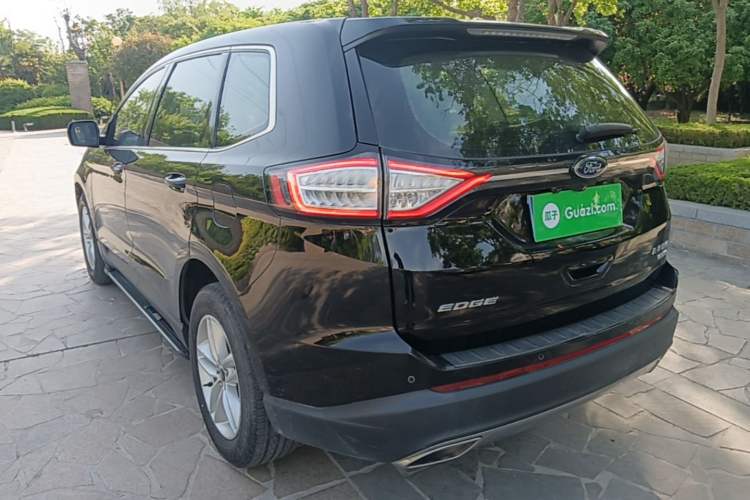 Used Ford Edge 2018 EcoBoost 245 Two-Wheel-Drive Platinum Edition 7-Seater China V Emission Standard Rear Left 45 Deg