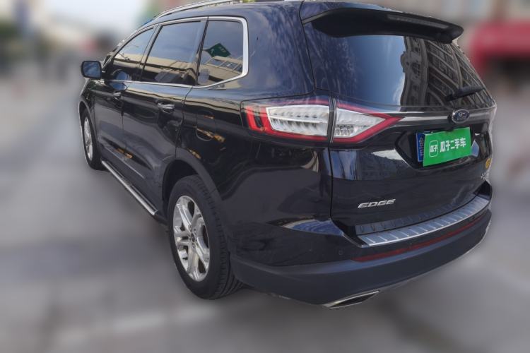 Used Ford Edge 2018 EcoBoost 245 Four-Wheel Drive Titanium 7-Seater Rear Left 45 Deg