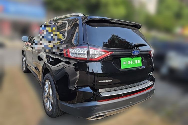 Used Ford Edge 2018 EcoBoost 245 Four-Wheel Drive Titanium 7-Seater Rear Left 45 Deg