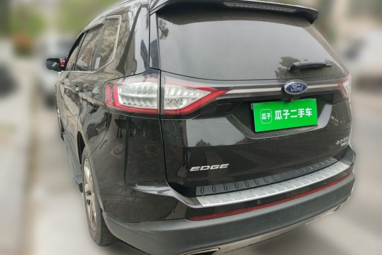 Used Ford Edge 2018 EcoBoost 245 Four-Wheel Drive Titanium 7-Seater Rear Left 45 Deg