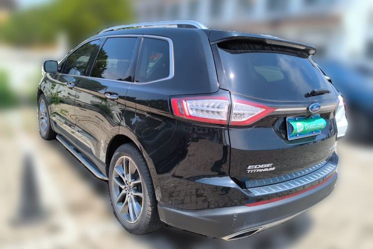 Used Ford Edge 2018 EcoBoost 245 Four-Wheel Drive Titanium 7-Seater Rear Left 45 Deg