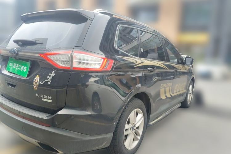 Used Ford Edge 2018 EcoBoost 245 Two-Wheel-Drive Platinum Edition 7-Seater China V Emission Standard Rear Right 45 Deg