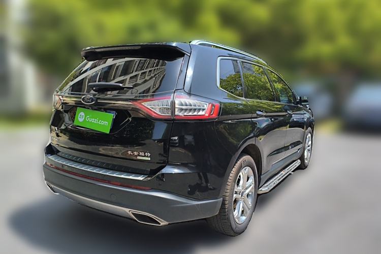 Used Ford Edge 2018 EcoBoost 245 Two-Wheel-Drive Titanium 7-Seater China V Standard Rear Right 45 Deg