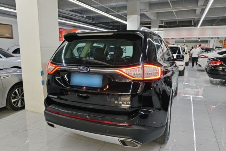 Used Ford Edge 2018 EcoBoost 245 Two-Wheel-Drive Platinum Edition 7-Seater China V Emission Standard Rear Right 45 Deg