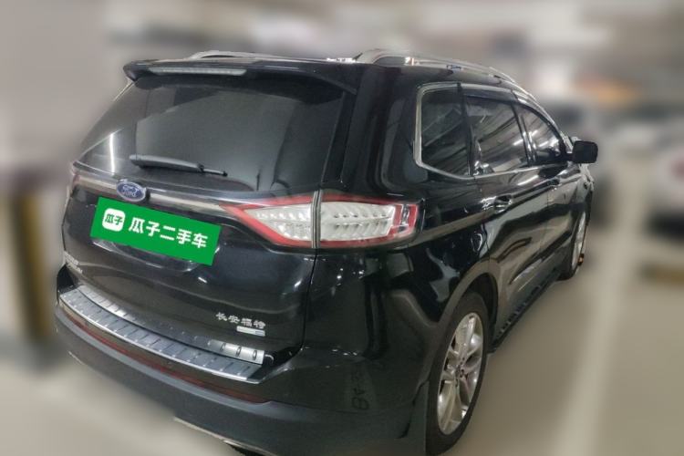 Used Ford Edge 2018 EcoBoost 245 Four-Wheel Drive Titanium 7-Seater Rear Right 45 Deg