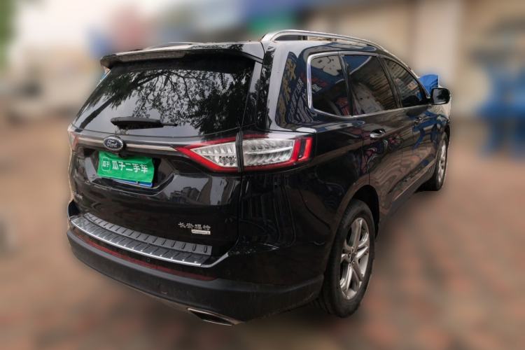 Used Ford Edge 2018 EcoBoost 245 Two-Wheel-Drive Titanium 7-Seater China V Standard Rear Right 45 Deg