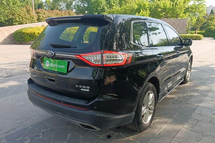 Used Ford Edge 2018 EcoBoost 245 Two-Wheel-Drive Platinum Edition 7-Seater China V Emission Standard Rear Right 45 Deg