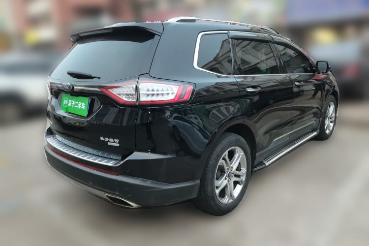 Used Ford Edge 2018 EcoBoost 245 Two-Wheel-Drive Titanium 7-Seater China V Standard Rear Right 45 Deg