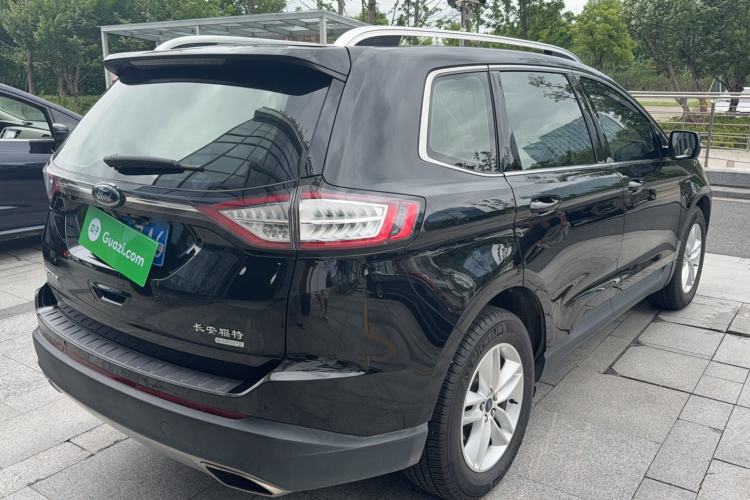Used Ford Edge 2018 EcoBoost 245 Two-Wheel-Drive Platinum Edition 7-Seater China V Emission Standard Rear Right 45 Deg