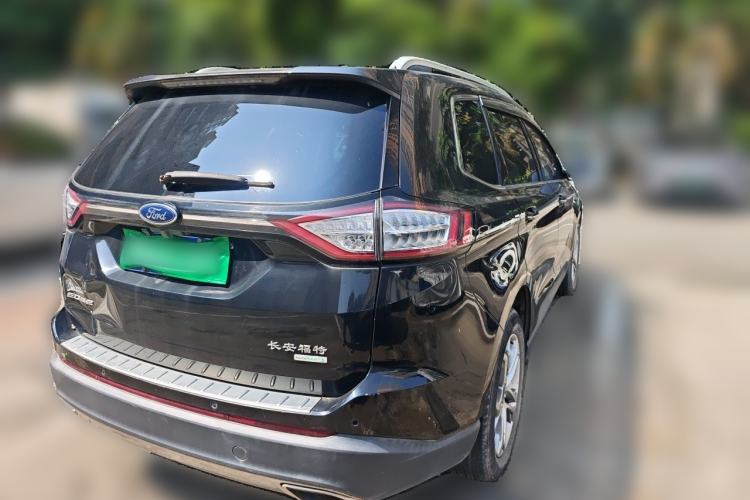 Used Ford Edge 2018 EcoBoost 245 Two-Wheel-Drive Titanium 7-Seater China V Standard Rear Right 45 Deg