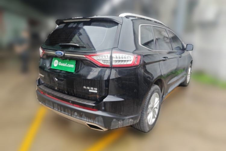 Used Ford Edge 2018 EcoBoost 245 Two-Wheel-Drive Platinum Edition 7-Seater China V Emission Standard Rear Right 45 Deg